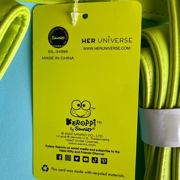 Keroppi Mini Backpack - Picture 13 of 14